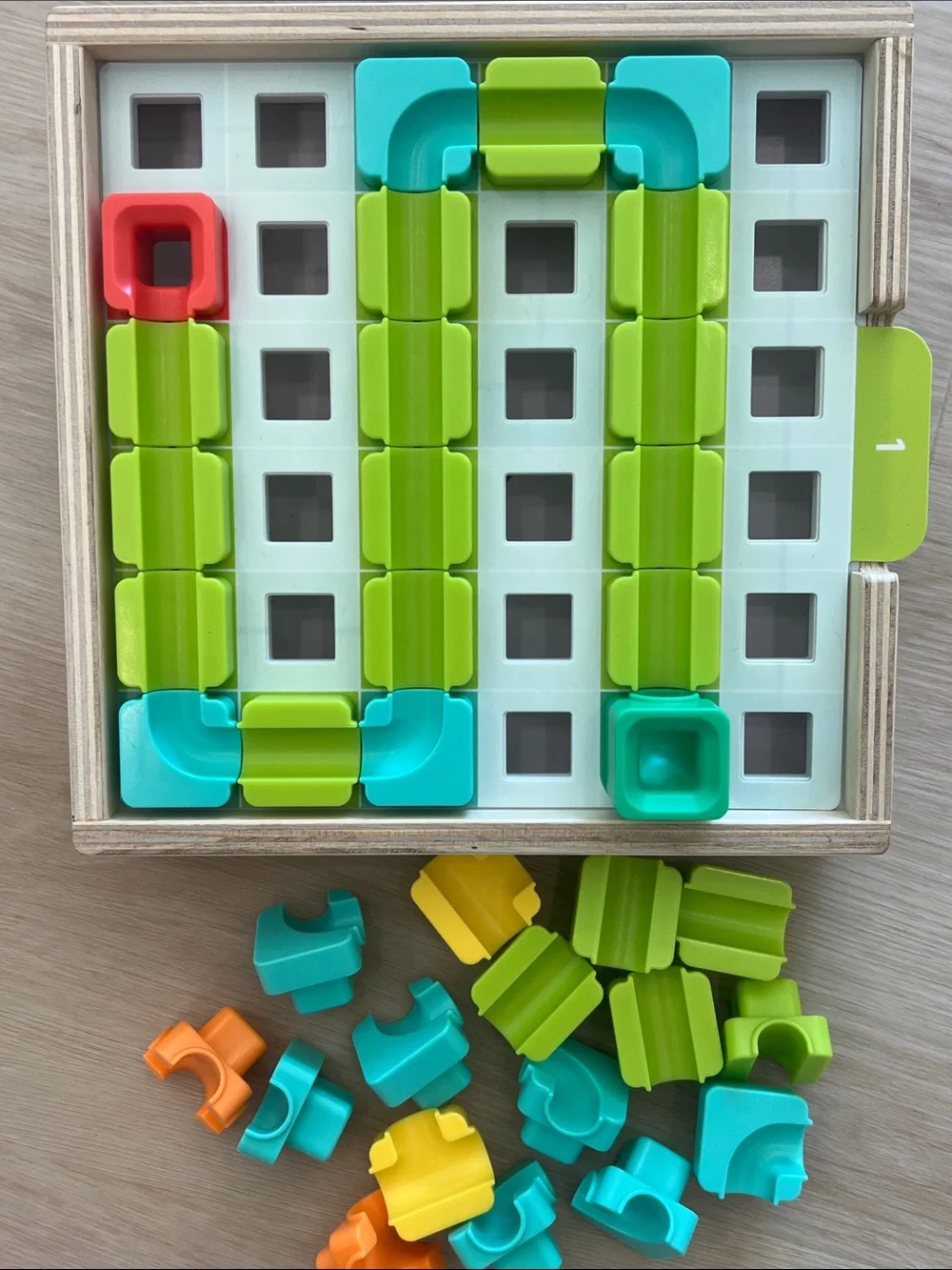 LOVEVERY Path Builder Marble Maze from the Persister Play Kit